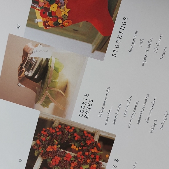 Handmade Christmas by Martha Stewart, 1995, EUC. 5/$25 - Picture 4 of 7